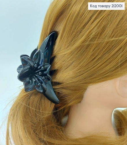 Краб пластик цветочек без камней 9,5см 212001 фото 1