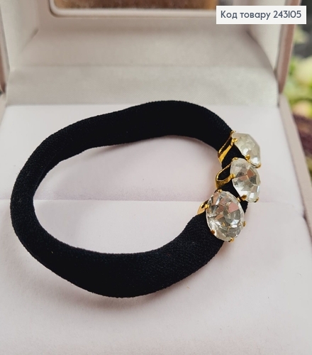 Резинка микрофибра с КАМУШКОМ 1см, 5,5см 243105 фото 2