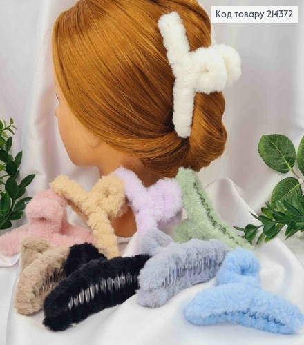 Краб пластик "ПУШОК" Петелька, 11см, Яркие цвета в ассортименте 214372 фото 1