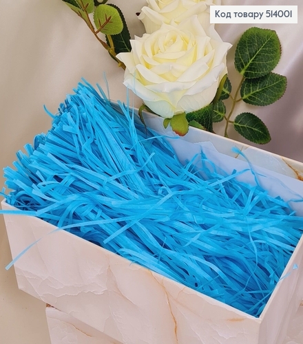 Наполнитель тишью  голубой 100 гр 514001 фото 1