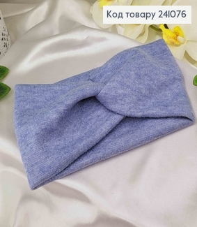 Повязка, качественная Ангора, Голубого цвета, 20*11см, Украина. 275031 фото