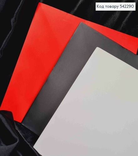 Пакет бумажный Однотонный "Куб", 30*30*30см, Цвета в ассортименте. 542290 фото 2