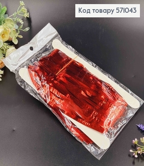 Фольгована шторка для фотозони, ЧЕРВОНОГО кольору, 100*200см 571043 фото