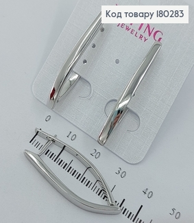 Сережки   стріли срібні Xuping 18К 180283 фото