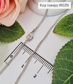 Цепочка родимый снейк 1мм, длина 43см Xuping 190251 фото