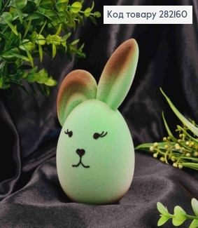 Фігурка "ВУХАНЬ", (пластик, оксамит), М'ЯТНОГО кольору, 13*7см 282160 фото