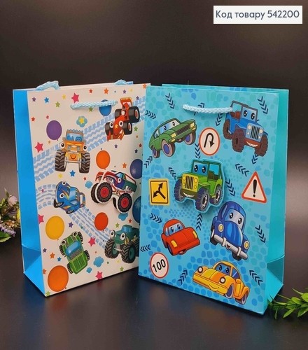 Пакет бумажный, "Техника", 18*23*8см в ассорт. 542200 фото 2