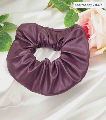 Резинка ЕКОшкіра 11см, БОРДОВА, ручна робота, Україна 241073 фото 1