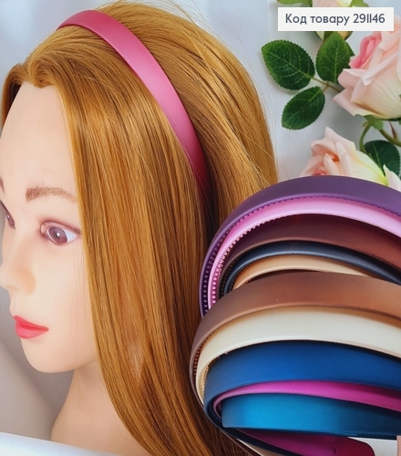 Обруч пластик 1,5см   в асорт. 291146 фото 1