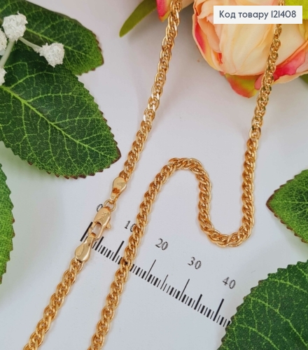 Цепочка 3,5мм, длина 60см, плетение Нонна, Xuping 18K 121408 фото 1