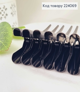 Заколка стрела "Клюв"черная глянцевая 12см  224069 фото