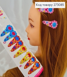 Заколка тік так дитяча Сонечко  в асорт. 10 шт/уп. 273085 фото