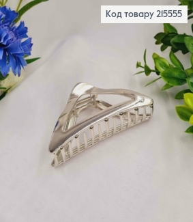 Краб металл Серебряного цвета, треугольный, 10см 215555 фото