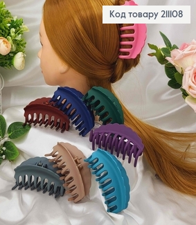 Краб каучук, матовий Мушля, 9,5см, кольори в асорт. 211108 фото