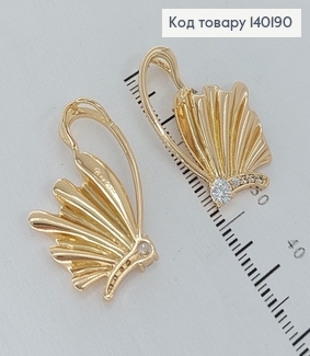 Кулон Бабочка  с камнями Xuping 18K 140190 фото