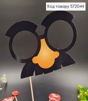 Фотобутафория, Усы, губки, очки, набор из 10 предметов. 572044 фото