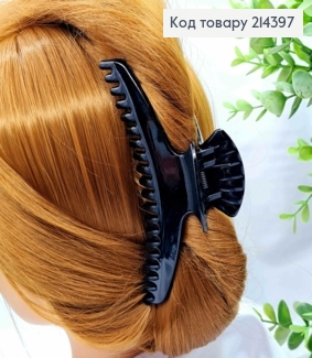 Краб пластик, глянцевий, "ДУГА", 13см, Чорного кольору 214397 фото