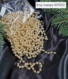 Буси 0,6см, МЕНШ цвет ЗОЛОТО, длина 9м. 617002 фото