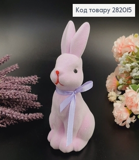 Заяц бархат фиолетовый 6х13,5 см 282015 фото