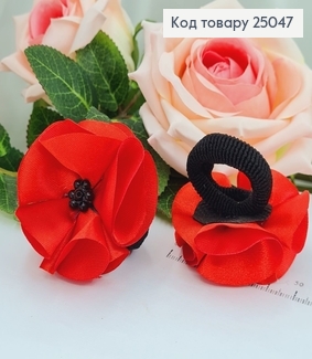 Резинка с маками 25047 фото