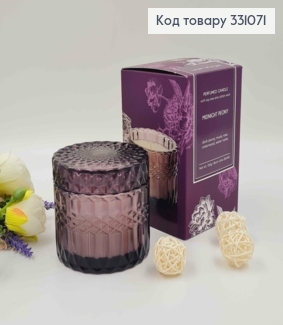 Парфумована  свічка з кришкою, СОЄВА, MIDNIGHT PEONY (dark peony,musk,rose,cedarwood,water) 331071 фото
