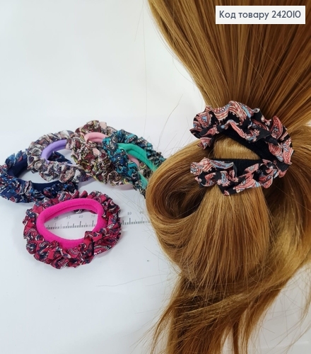 Резинка жатка с орнаментом в асс.  242010 фото 1