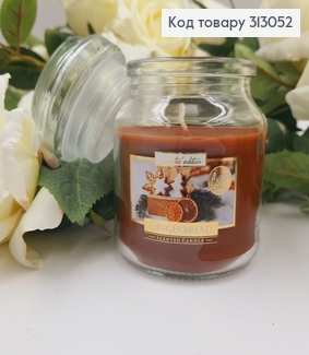 Аромасвічка в банці BISPOL Імбирне Печево  120 г/ 28 годин 71-346 313052 фото