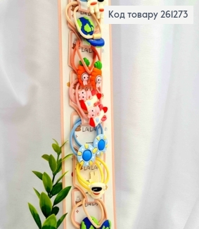 Набір  дитячих резинок (20шт)  космічні  в асортименті, тоненькі, діаметр 3,5см 261273 фото