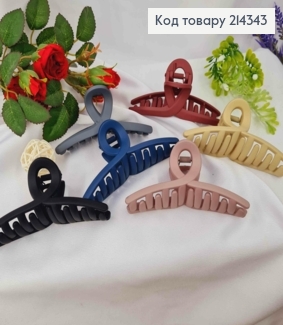 Краб пластик ПЕТЕЛЬКА, 9,5см, цвета в ассортименте 214343 фото