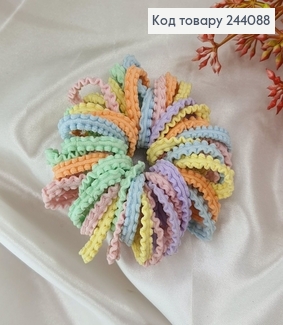 Набір дитячих резинок "Яскраві хвилькі" 45шт\наб. 244088 фото