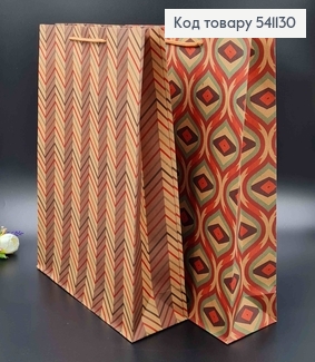 Пакет бумажный, крафт "С разными фигурками", 31*41*10см в ассорт. 541130 фото