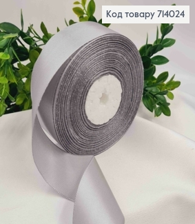 Лента атласная СЕРА (цвет 036), ширина 4см, длина 36 ярдов (33м) 714024 фото