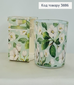 Аромасвечи стакан BISPOL Весенняя свежесть 100 г / 22 часов, 72s-40 322013 фото