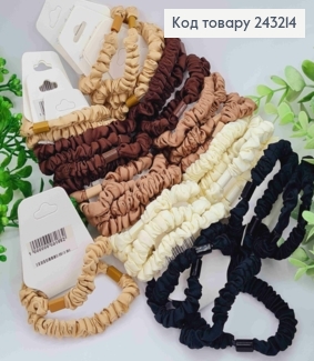 Резинка на планшетке (2шт) жатка, 5,5см, Пастельные цвета в ассортименте 243214 фото