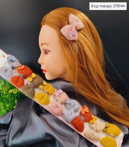 Заколка уточка детская Бантик  с мухой 271044 фото 1