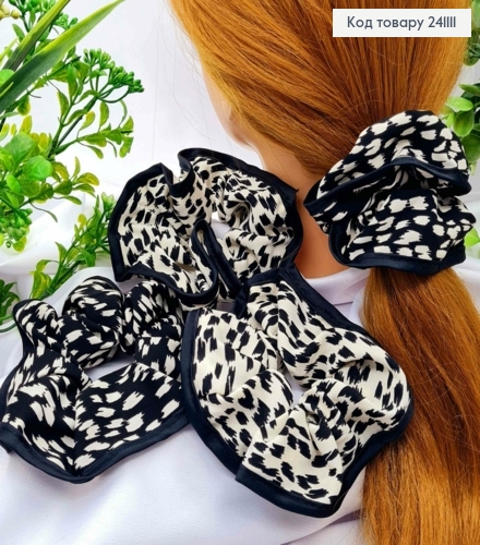 Резинка объемная в Пятно, 12см, Цвета в ассортименте 241111 фото 1