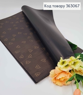 Пленка двухсторонняя ЧЕРНАЯ+РИСУНОК/ОДНОТОН, в листах 58*58см, 60мкр 363067 фото