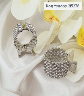 Краб металл серебряного цвета, в камнях длина 2,5см, диаметр 3см. 215238 фото