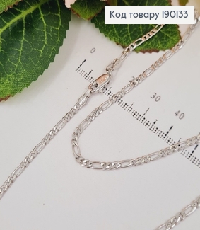 Ланцюжок 2мм довжина 50см родоване  Xuping 190133 фото