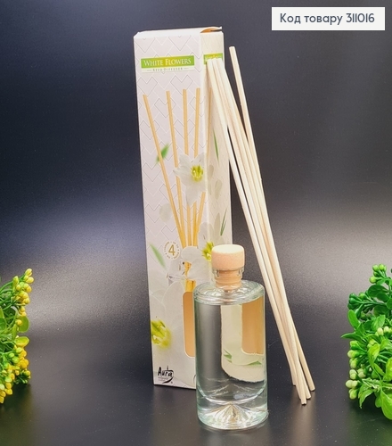 Аромадифузор BISPOL Белые Цветы 45 мл 311016 фото 1