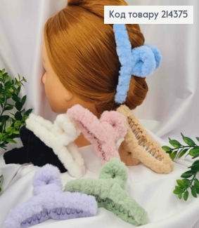 Краб пластик "ПУШОК" Петелька, 13,5см, Яскраві кольори в асортименті 214375 фото