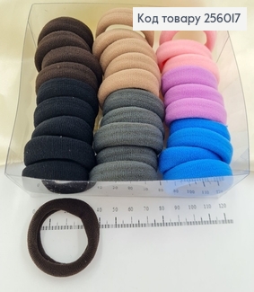 Резинка микрофибра Китай 4 см №2 30 шт/уп  256017 фото