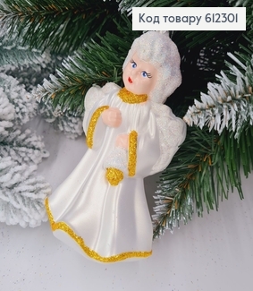 Новорічна фігура Блиск ЯНГОЛ, 14*9,5см, Україна 612301 фото