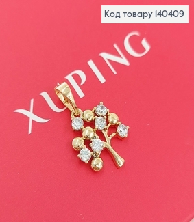 Кулон Дерево жизни с камнями медицинское золото Xuping 140409 фото