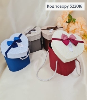 Коробка сердце 17х14х11 см в асс. 522016 фото