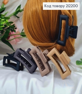 Краб каучук, матовый, прямоугольный, 8,5см, цвета в ассорт. 212200 фото