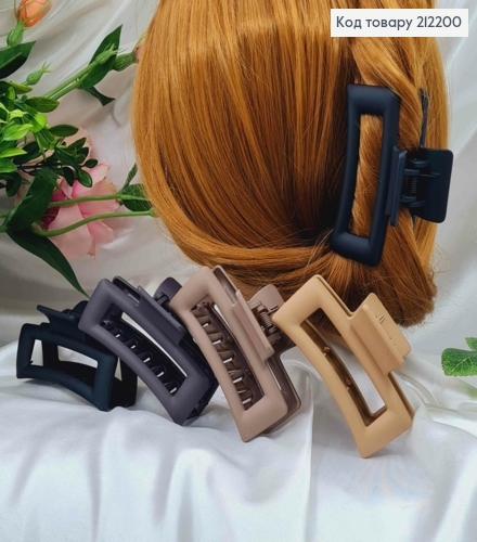 Краб каучук, матовый, прямоугольный, 8,5см, цвета в ассорт. 212200 фото 1