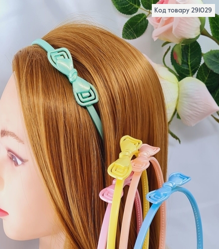 Обруч пластик Бантик в асс. 291029 фото 1