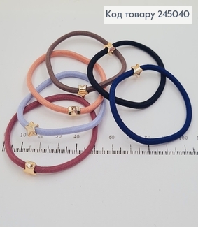 Резинка шнурок со звездочкой в асс. 10 шт / уп. цена за уп. 245040 фото