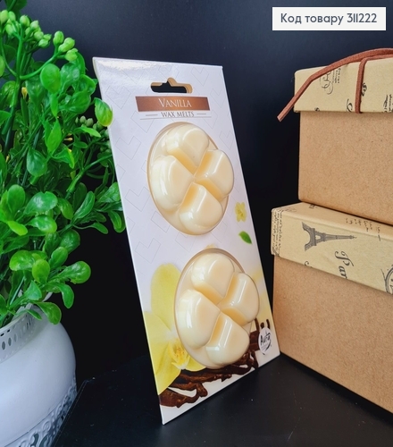 Аромавіск BISPOL Ваніль  2 шт в аромалампу 311222 фото 1